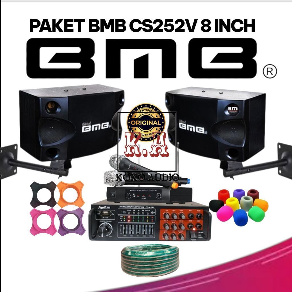Bmb Cs252V paket soundsystem Original breket