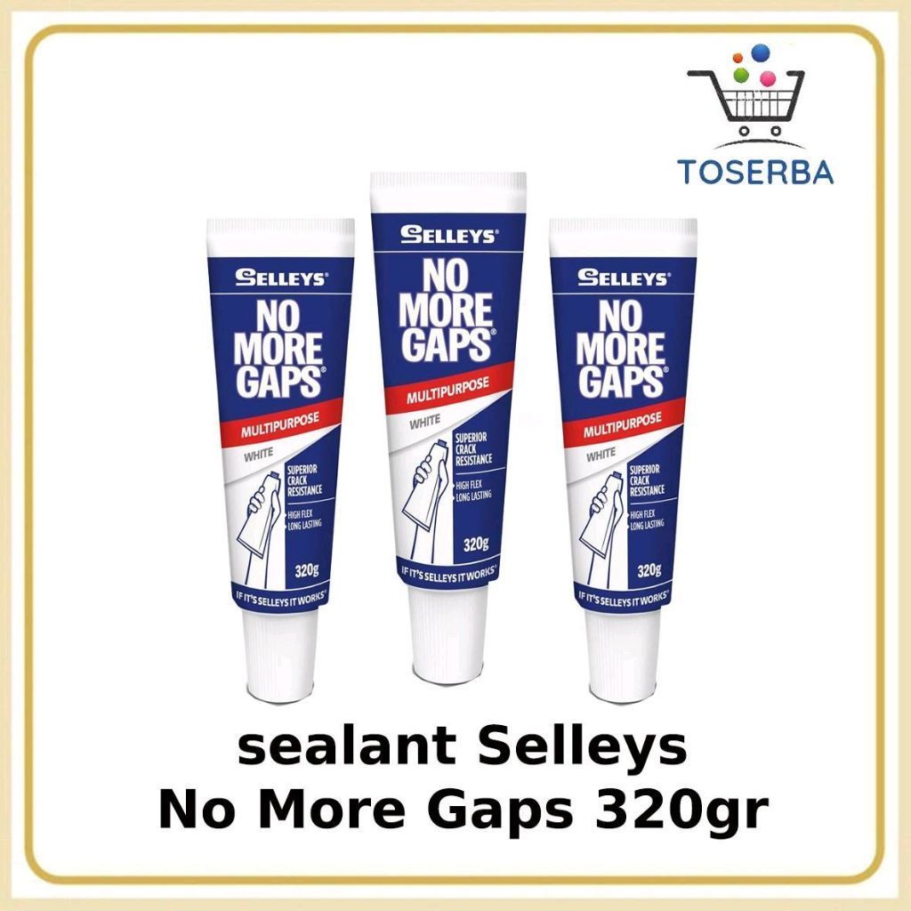 Selleys No More Gaps dempul dan sealant akrilik fleksibel