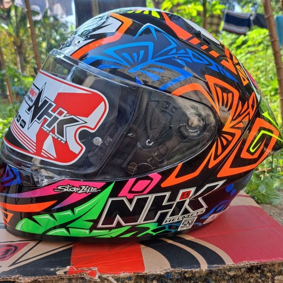 NHK GPR TECH SINGGLE VISOR
