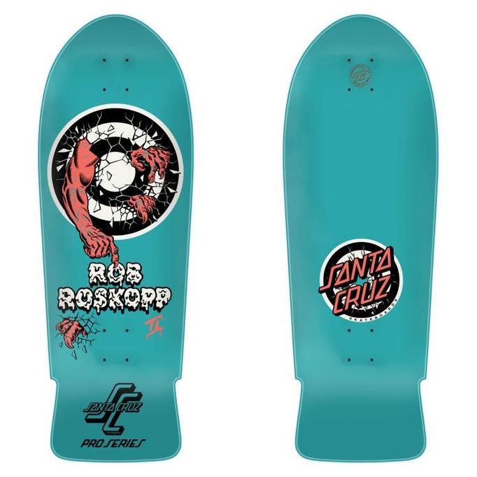 SANTA CRUZ ROSKOPP TWO REISSUE SKATEBOARD DECK - 10.35"