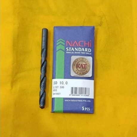 ￼Nachi 10 MM Mata Bor Besi HSS - Nachi Mata Bor Besi HSS 10 MM