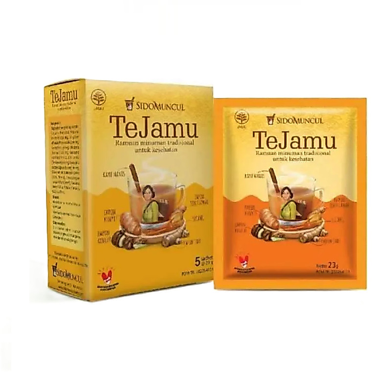 TeJamu Sidomuncul Box isi 5 Sachet - Ramuan Minuman Tradisional (BANDUNG)