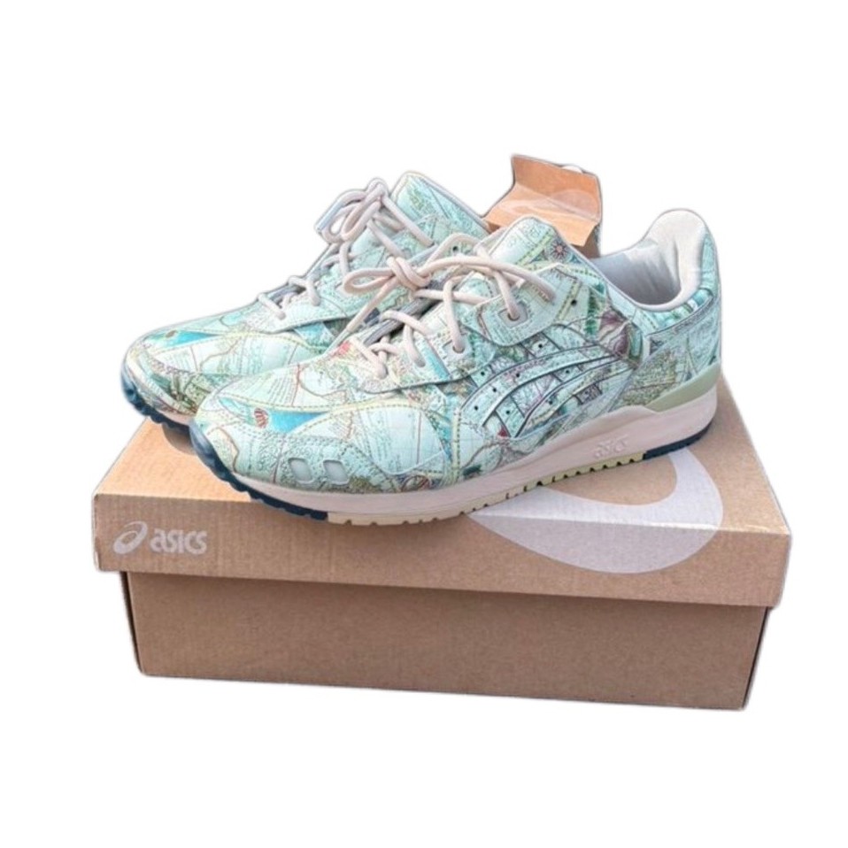 Asics Gel Lyte III x Atmos Aged Map Sneakers Sportstyle