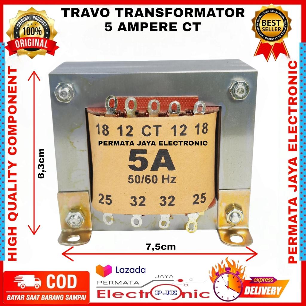 TRAVO TRAFO 5A CT 32 5Ampere CT 32V