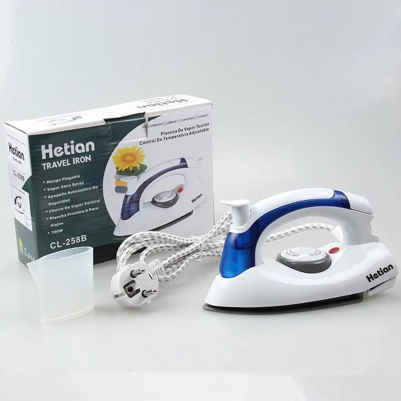 Setrika Uap Portable Lipat Mini HetiSetrika Uap Portable Lipat Mini Hetian Steam Iron Travelan Steam