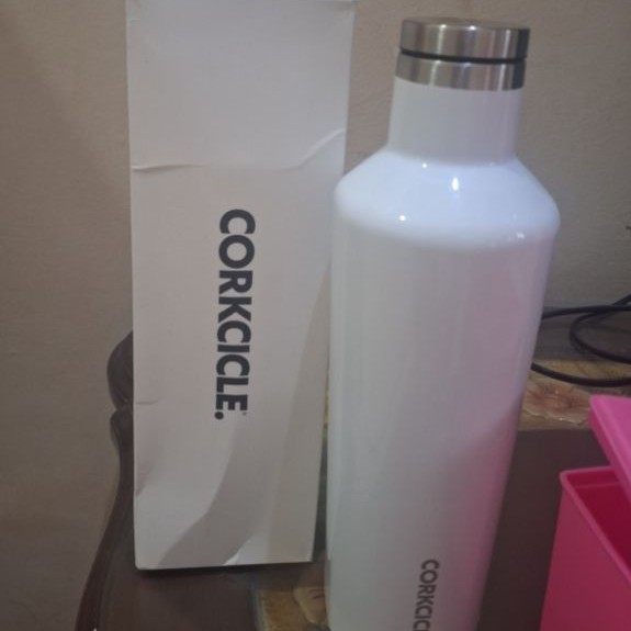 PRELOVED Botol Minum Corkcicle 16 OZ Putih Ori
