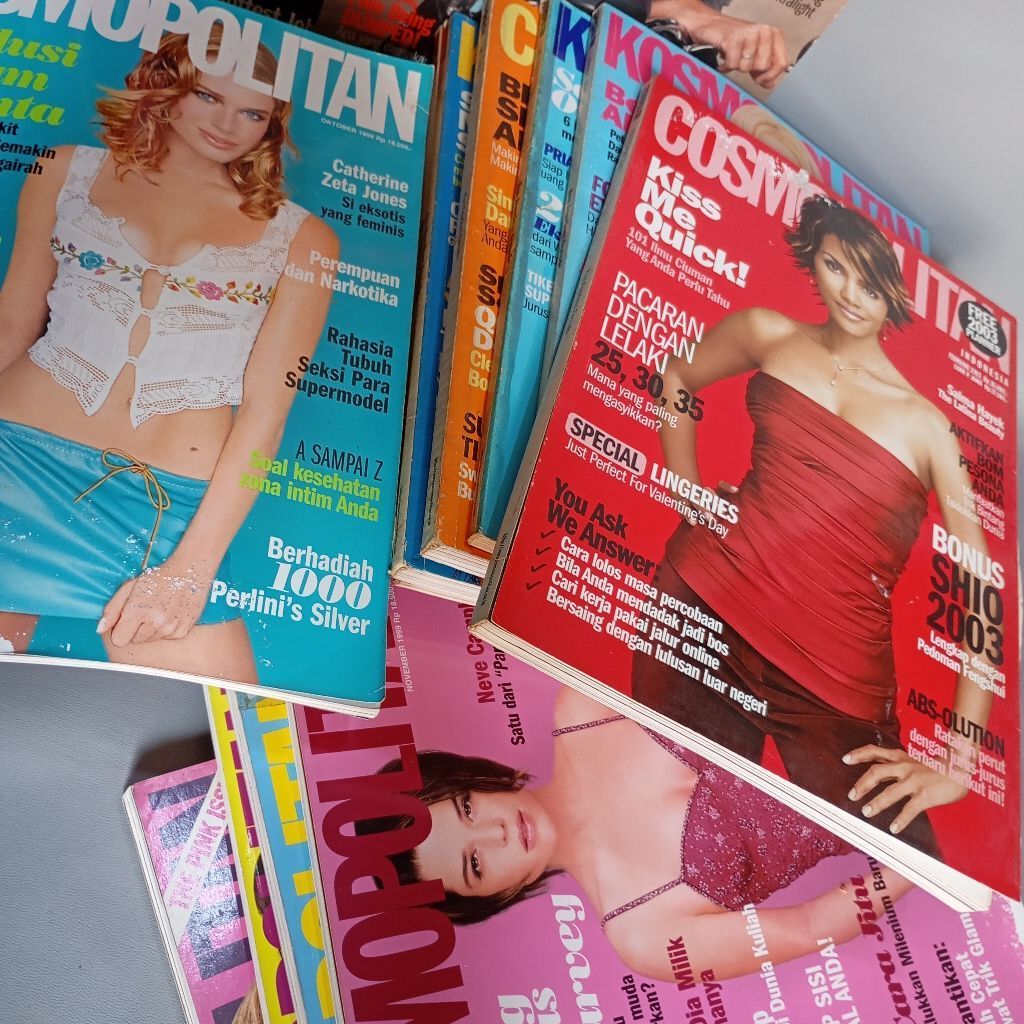 Buku Majalah Cosmopolitan Kosmopolitan Cosmopolitan Men Indonesia