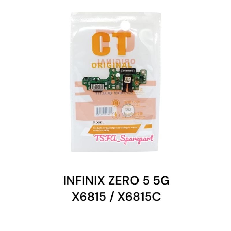 FLEXIBEL CHARGER ZERO 5G 2023 X6815 / X6815C PAPAN CAS FULLSET IC ORI