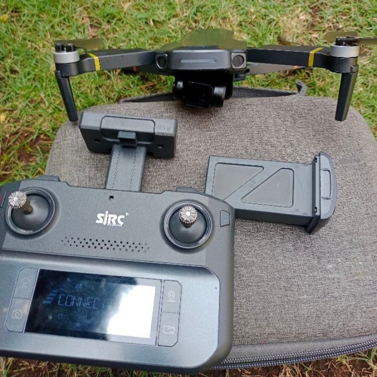 Drone sjrc f5s pro+ bekas normal siap pakek minus lecet" sja