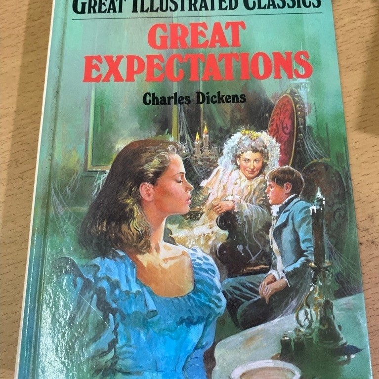 Buku Great Expectations Charles Dickens dalam seri Great Illustrated Classics