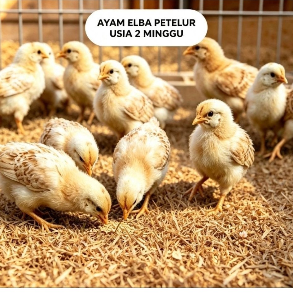 DOC AYAM PETELUR ELBA PETELUR SUDAH VAKSIN CODE07