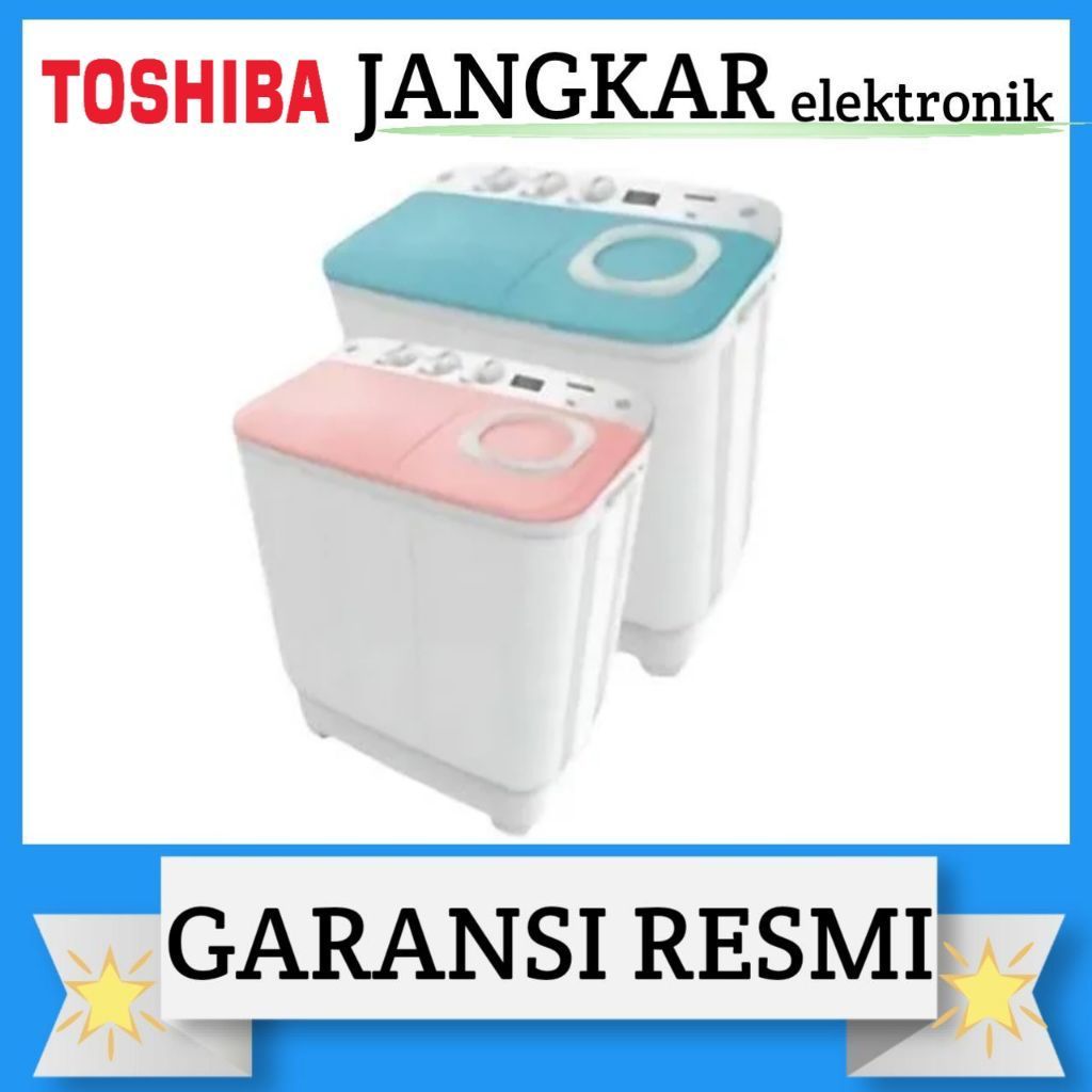 MESIN CUCI TOSHIBA 2TABUNG VH-H95MN/TOSHIBA MESIN CUCI 2TABUNG VH-H95MN GARANSI RESMI