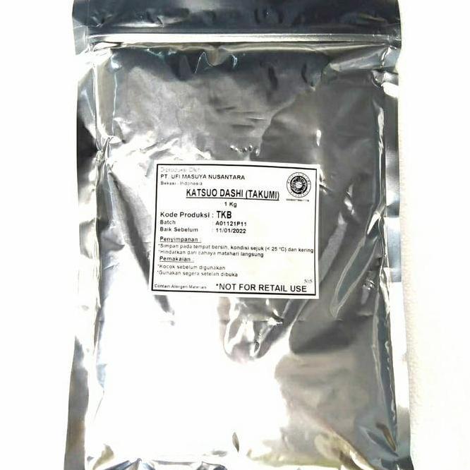 Katsuo Dashi Takumi Dashi Halal Kaldu Ikan Hondashi 1Kg
