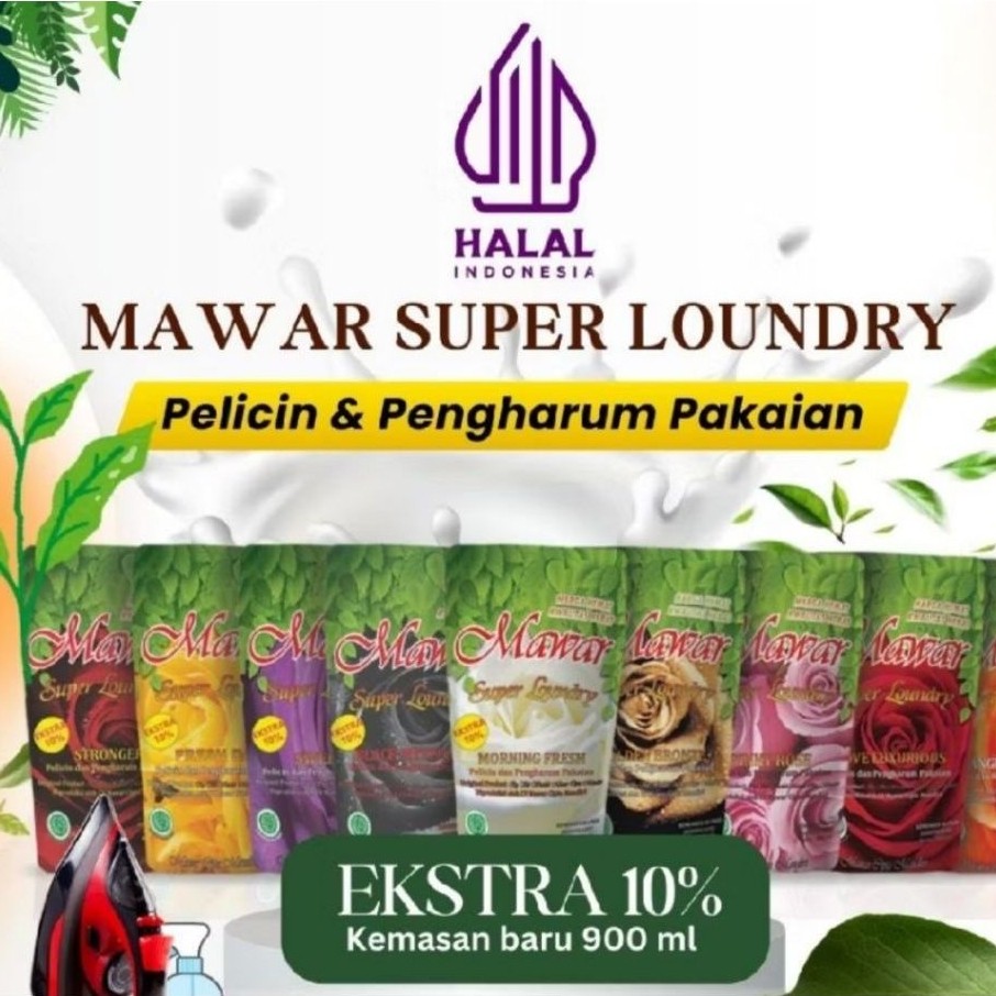 (Ready Stok ) Mawar Super laundry by Siti Wardah Bisa COD