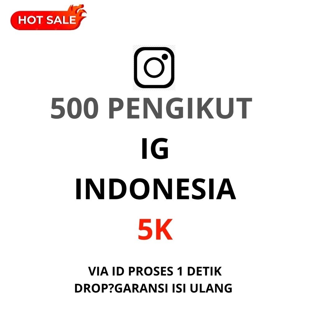 1000 FOLLOWER IG PERMANEN RANDOMM PENGIKUT TERBAIK
