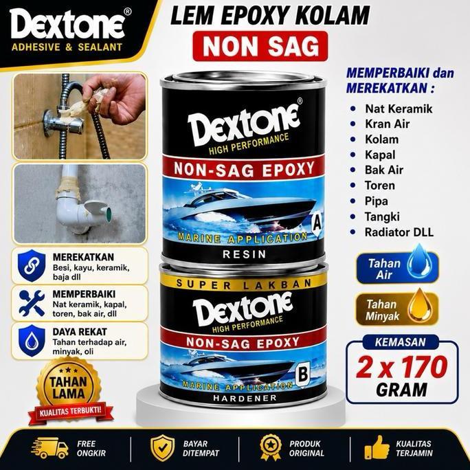 LEM EPOXY DEXTONE NON SAG 2 KOMPONEN