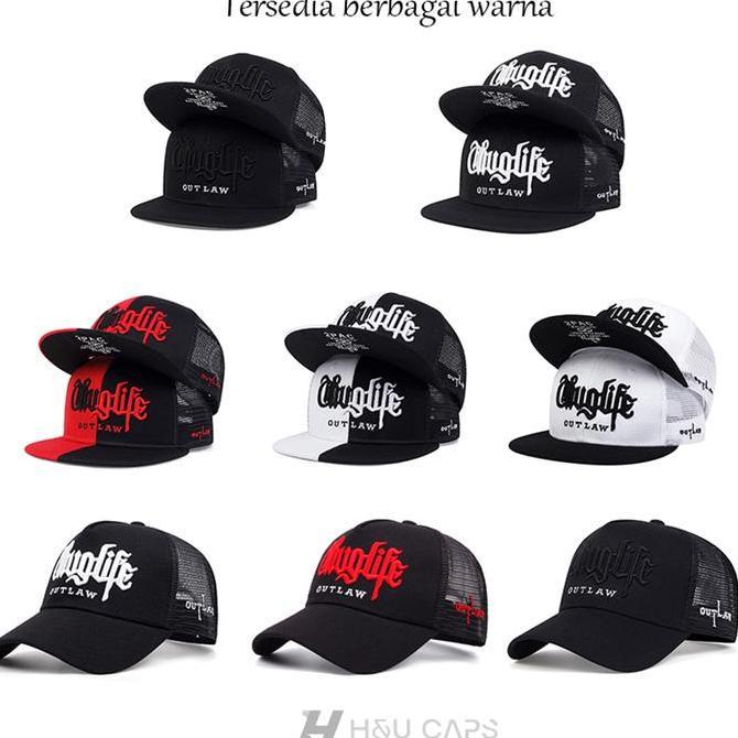 New summer topi baseball pria topi truckerThuglife sulaman fashion net snapback cap hat sport outdoo
