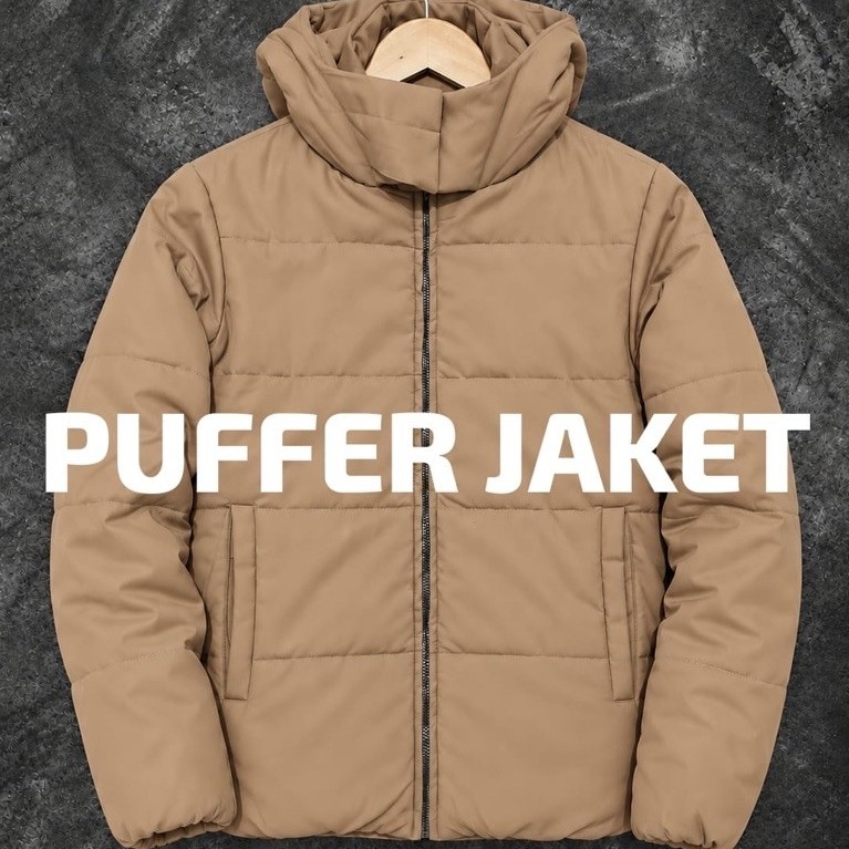 JAKET TEBAL GELEMBUNG PUFFER BEKAS SECOND PRELOVED