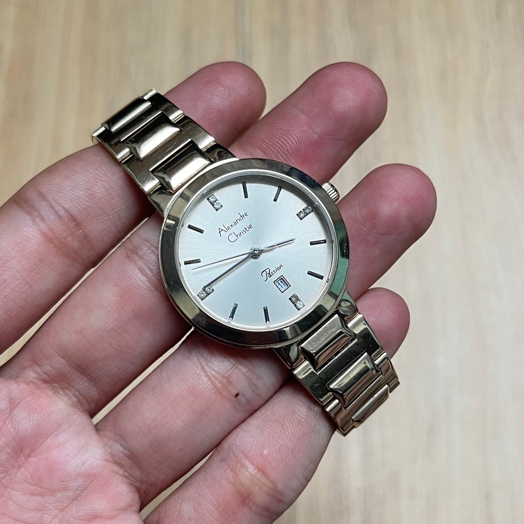 Jam Tangan Second - Alexandre Christie 2593LD wanita Original