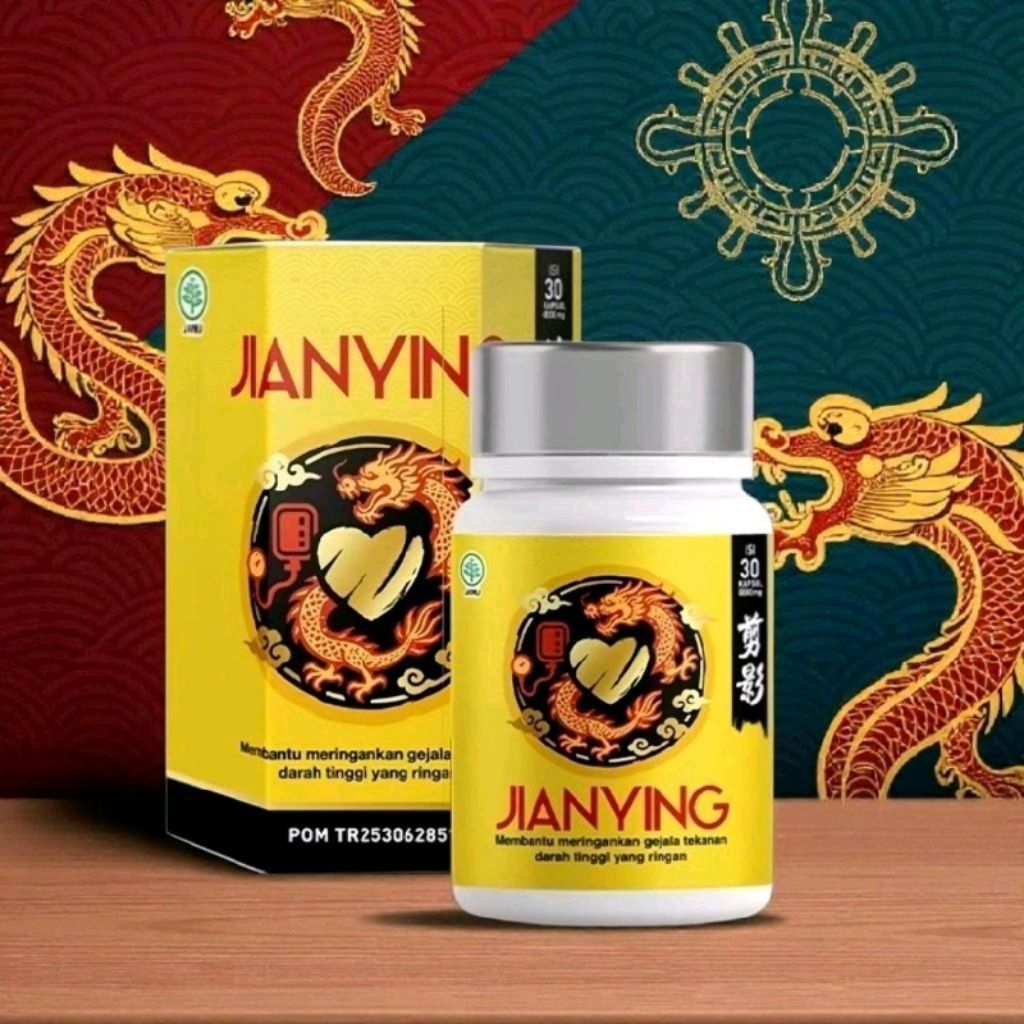 Jianying Kapsul Herbal 60 Kapsul - Stabilkan Tekanan Darah & Kolestrol