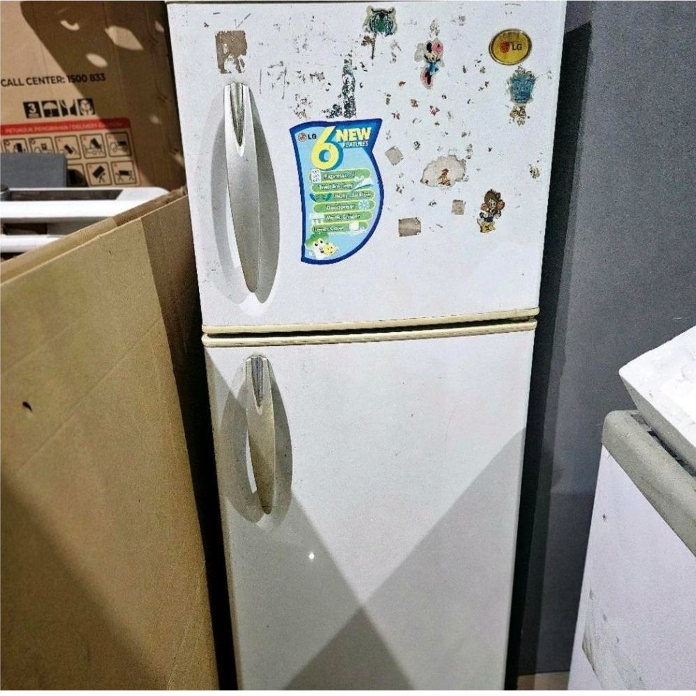 KULKAS PINTU 2 LG SEKEN / BEKAS ORI