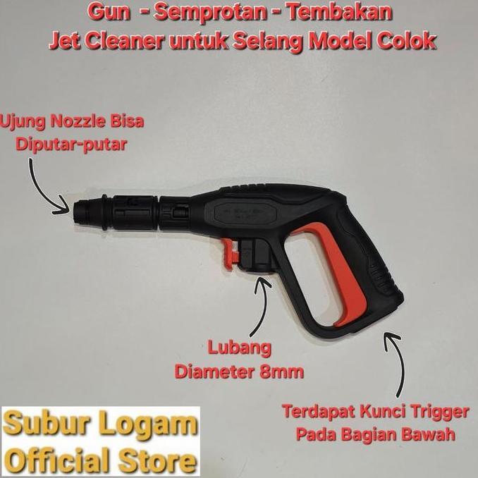 Gun Stick Pendek Tembakan Semprotan Jet Cleaner Untuk Makita