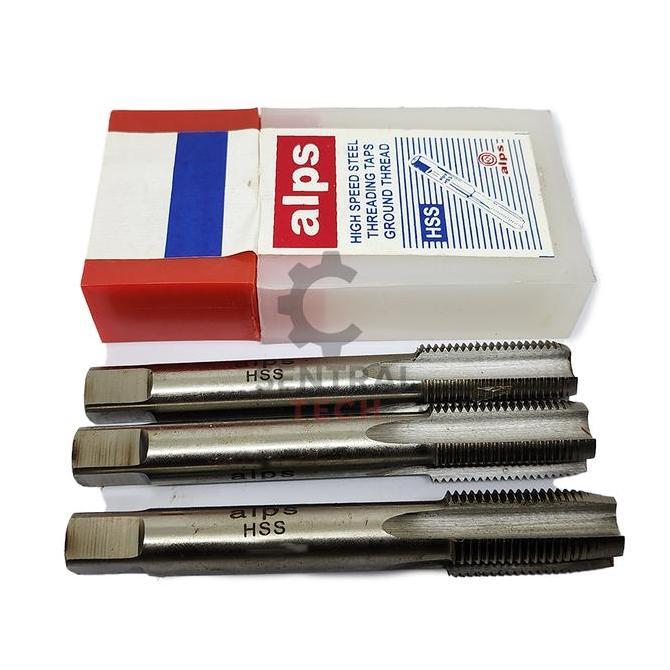 Hand Tap M10 X 1.5 Drat Kiri Alps Hss Left Hand Metric Set