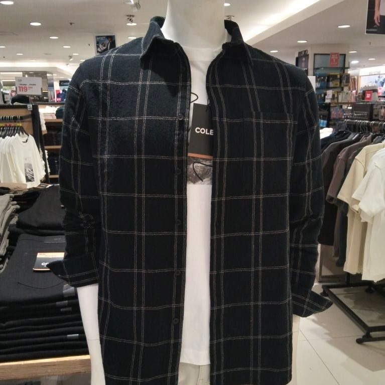 KEMEJA PRIA DEWASA KOTAK KOTAK COLE ORIGINAL MATAHARI STORE S-XL
