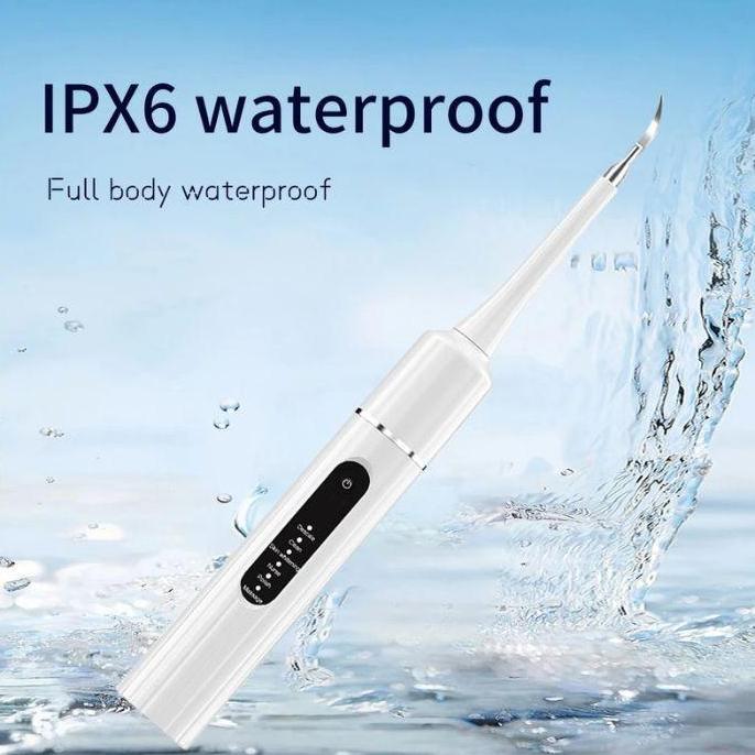 AGMV ELECTRIC TEETH CLEANER SMART ULTRASONIC SCALING PEMBERSIH KARANG PLAK DAN KARANG GIGI (RUSAK BI