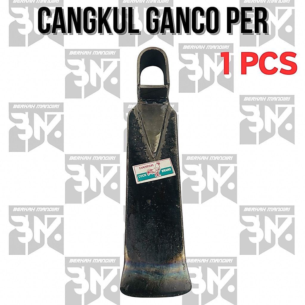 Ganco Tanah Per Baja - Cangkul Kecil Baja Tebal - Ganco Baja Per Tajam Dan Kuat