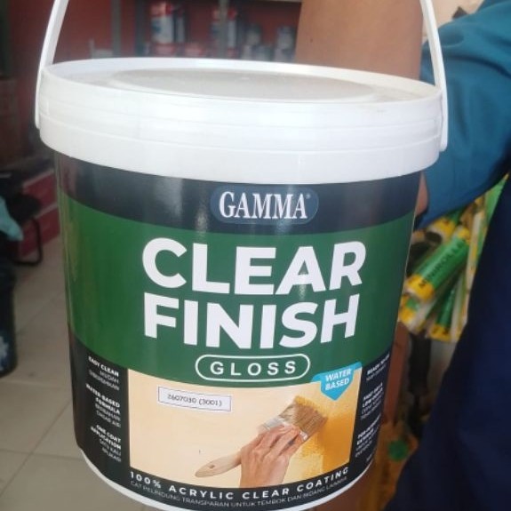 GAMMA WASH-CAT CLEAR MATT GAMMA- COATING TEMBOK HAMMA PAINT