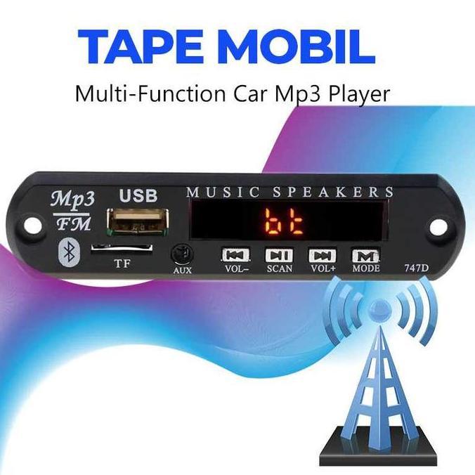 Modul MP3 Player Bluetooth 5.0 Wireless Receiver 12V