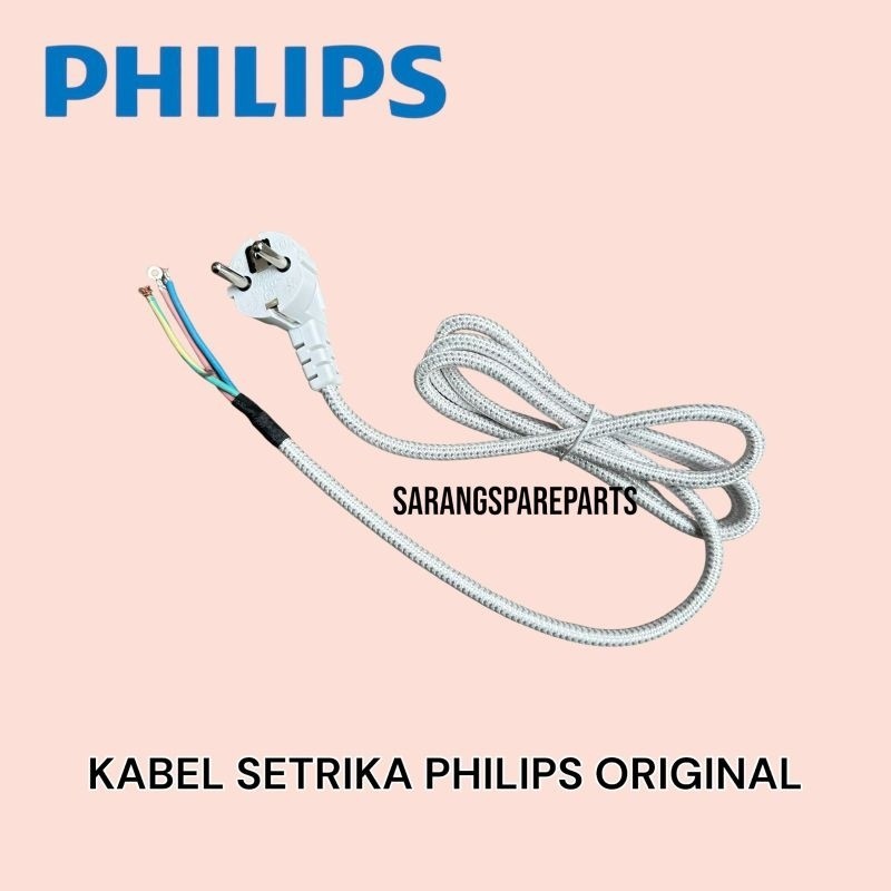 KABEL STRIKA PHILIPS / KABEL SETERIKA PHILIPS TEMBAGA / KABEL SETRIKA PHILIPS