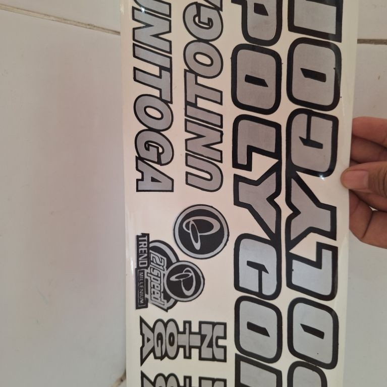 Sticker Sepeda Decal POLIGON