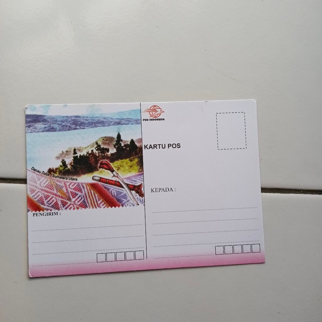 Kartu Pos Original Pos Indonesia