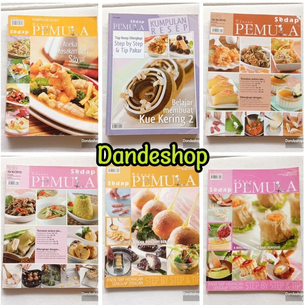 (BEKAS) Majalah Sedap Khusus Pemula (pilih edisi)