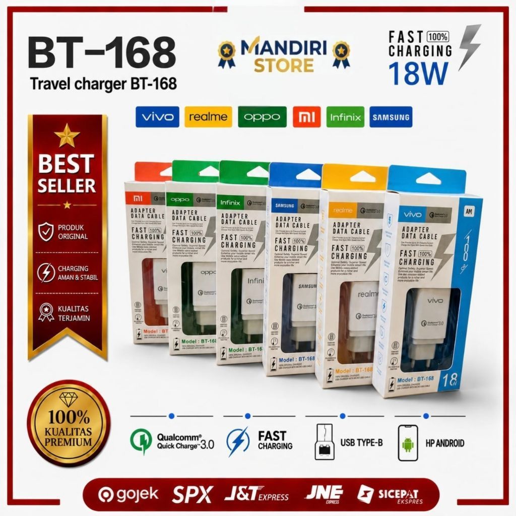 Travel charger BT-168 Type-B