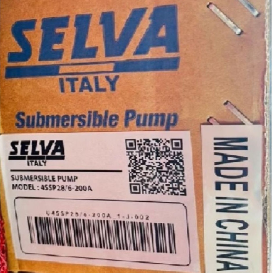 submersible 2hp 4ssp 28/6