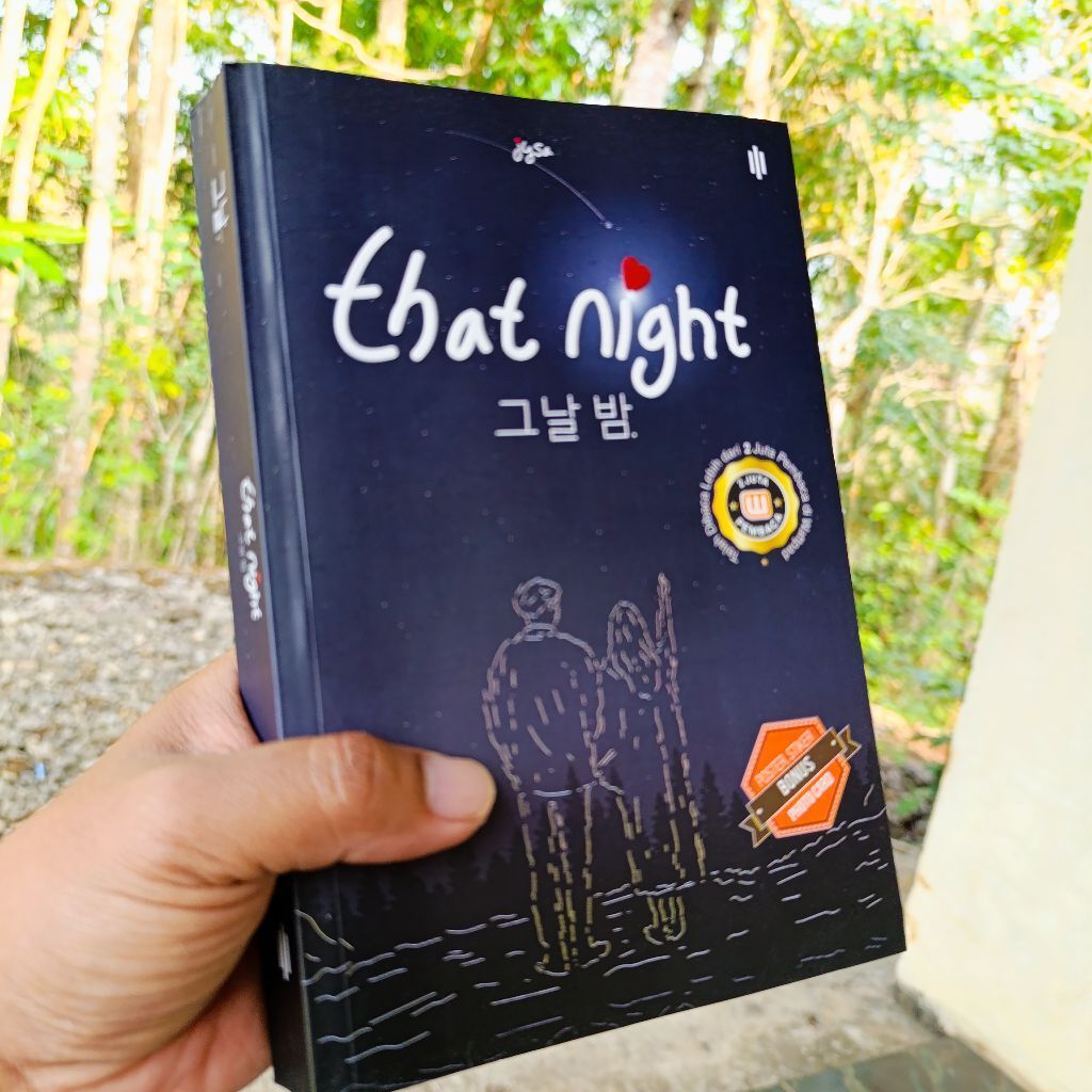 Buku Novel That Night Jysa original