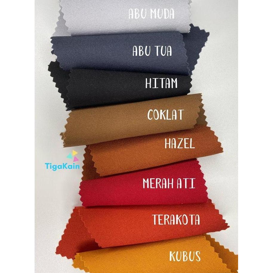 Sewing- 1 Meter Kain Samira Stretch/ Shakila