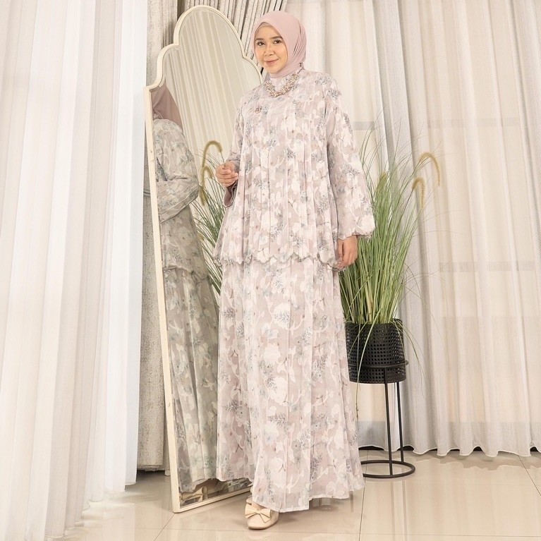 Maudy Setelan Rok by Marevi Original