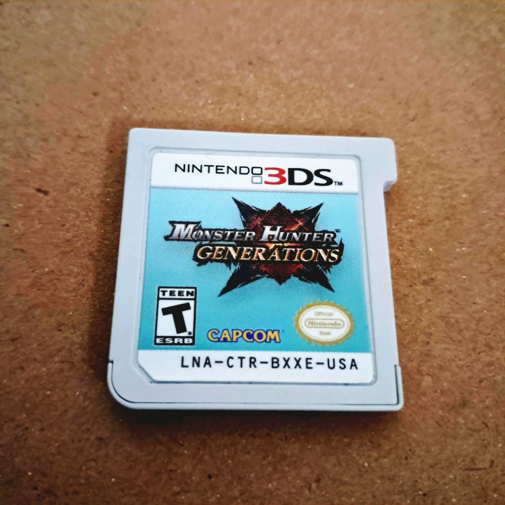 NINTENDO 3DS MONSTER HUNTER GENERATIONS