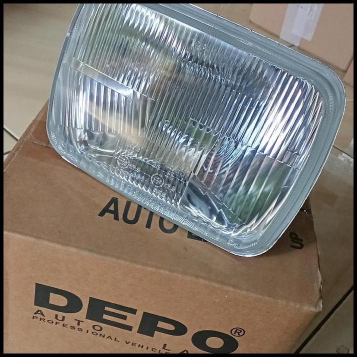DISKON LAMPU DEPAN L300 MERK DEPO.(KACA) 