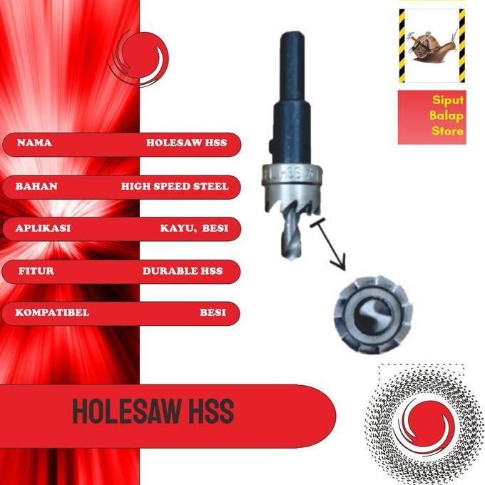 Hole Saw Besi 12-29mm / HoleSaw Besi 12-29mm / Mata Bor Besi 12-29mm