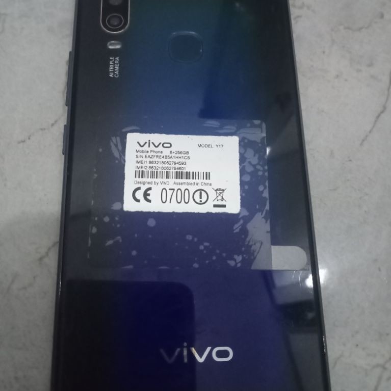 VIVO Y17 minus lcd