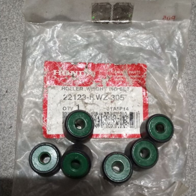 22123KWZ305 Roller Set 16 Gram Honda Revo AT / Revo Matic Original AHM