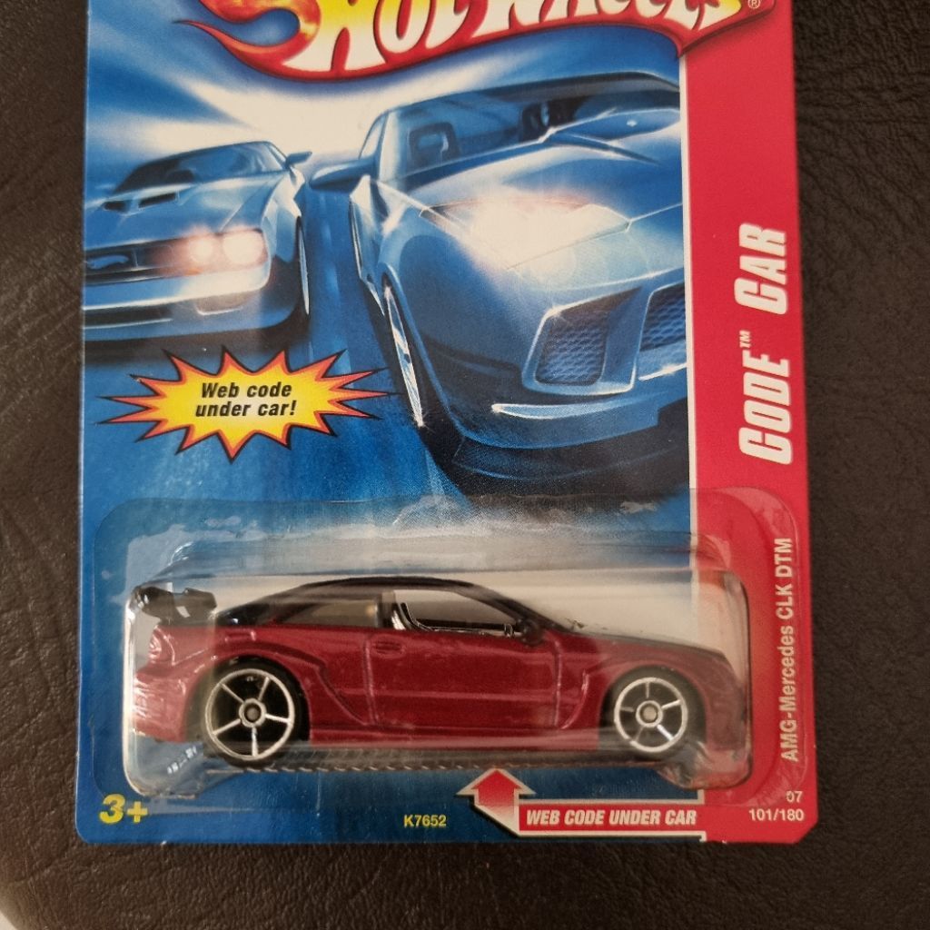 Diecast Mobil Hotwheels 1:64 AMG-MERCEDES CLK DTM