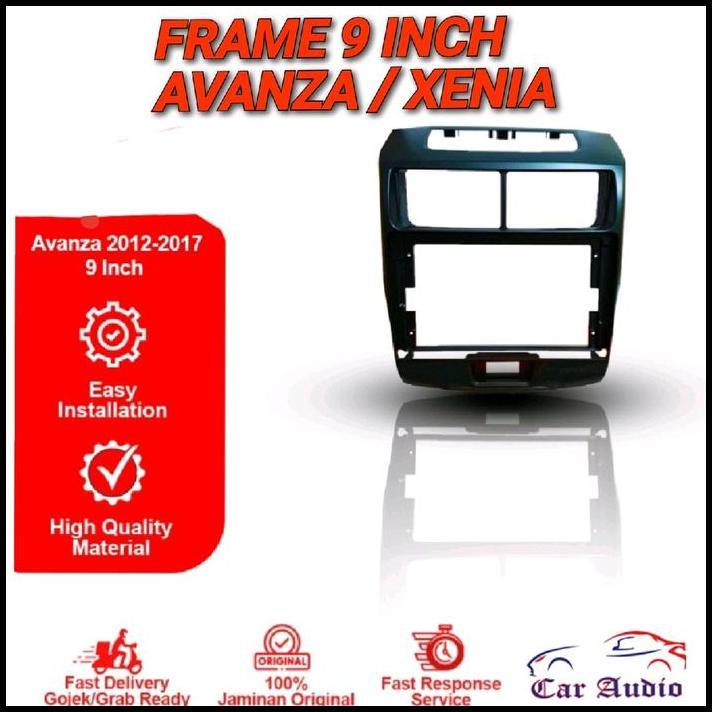 DISKON FRAME AVANZA 9 INCH FRAME XENIA 9 INCH FRAME HEAD UNIT ANDROID AVANZA XENIA 9" INCHI 