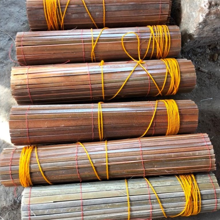 Tirai Kree Gordeng Jendela Bambu Pelepah Bambu Sawit