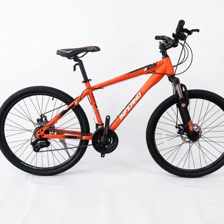 Sepeda Gunung Inferno MTB 26 inch Orion Frame Steel Mechanical Discbrake